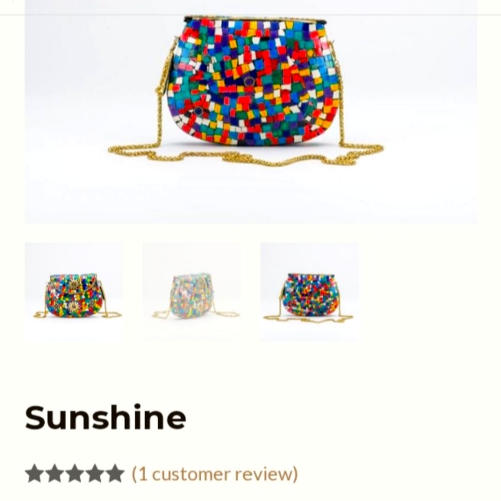 RAMLA Sunshine Mosaic Bag - Picture 10 of 10